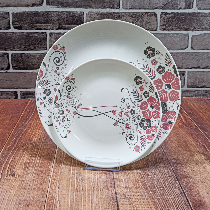 25پارچه گرد کلاسیک پالیز صورتی دینو