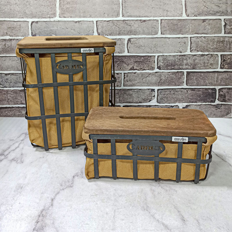 ست سطل و جا دستمال روشا کارولین 