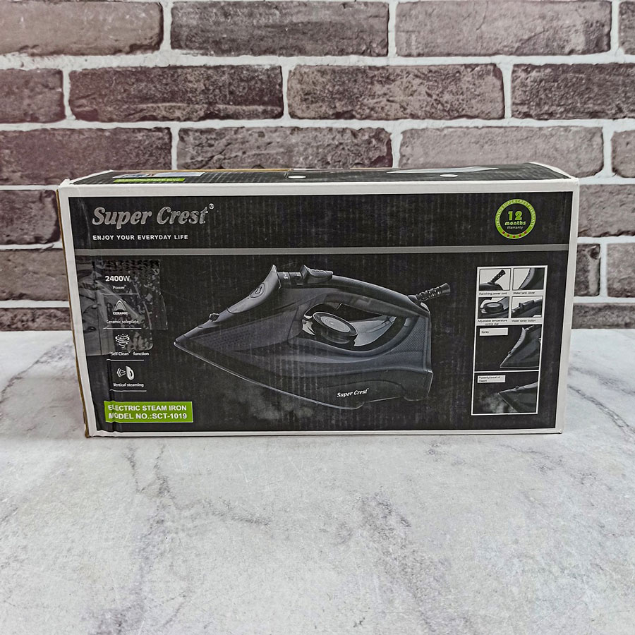 اتو برقی 2400وات کد1019 سوپر کرست