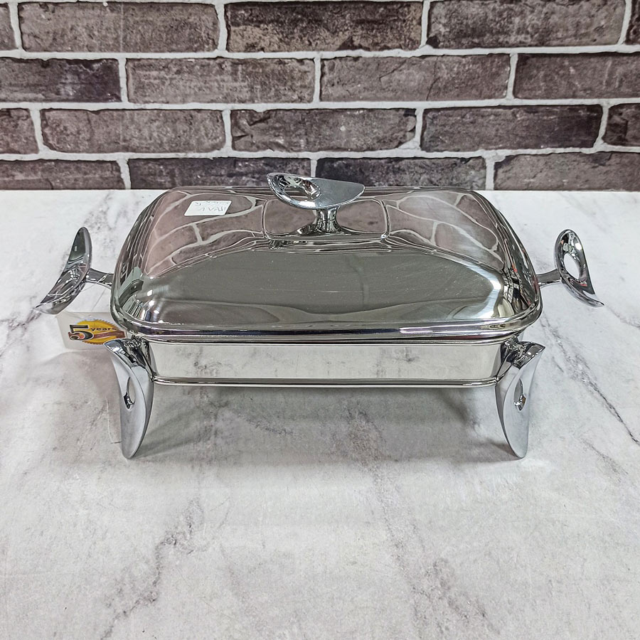 سوفله مستطیل کوچک دسته فیلم یراق کروم 13387 لیماک