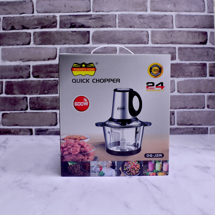 خردکن شیشه ای 3لیتر 600وات OG-j1 رومانتیک هوم