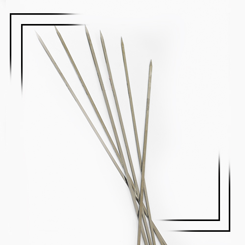 سیخ استیل جیگر(6عددی) حیدری