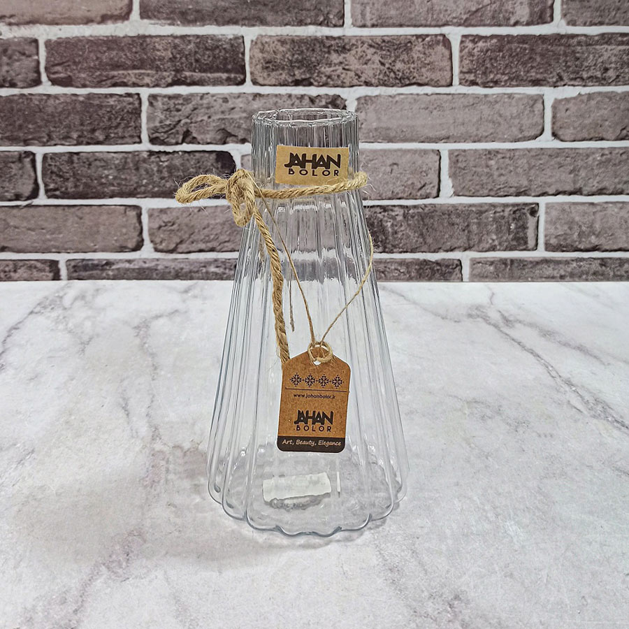 گلدان ساشا جهان بلور