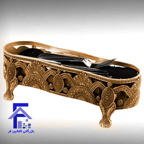 جاکاردی پایه دار طرح پیوتر مسی جاویدان