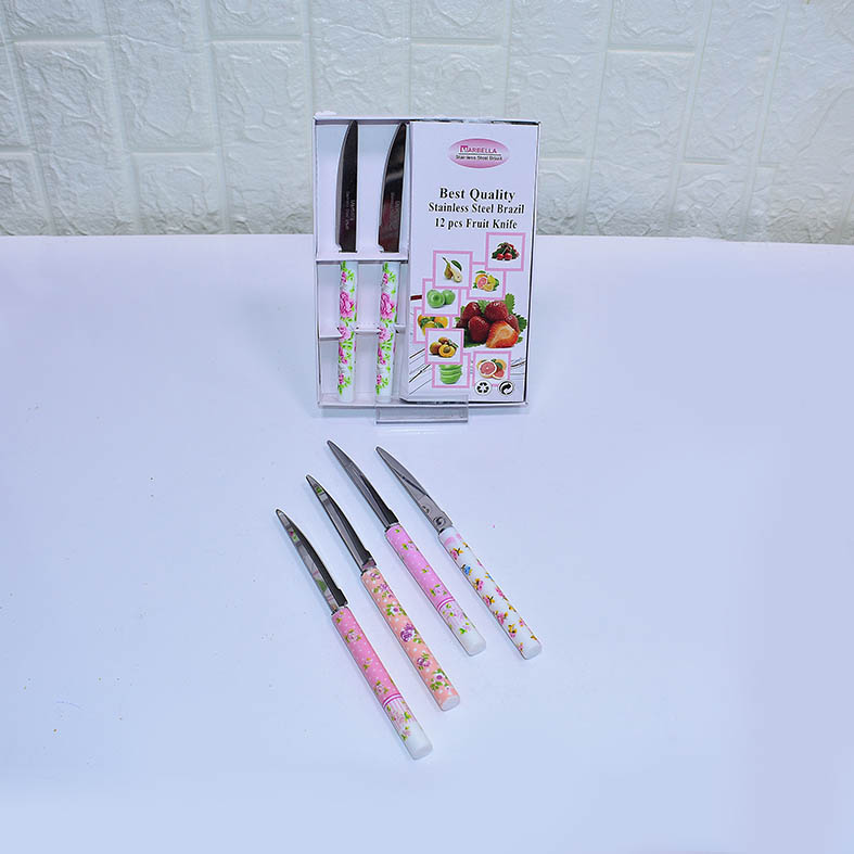 کارد میوه خوری دسته لوله ای ماربلا کد2314