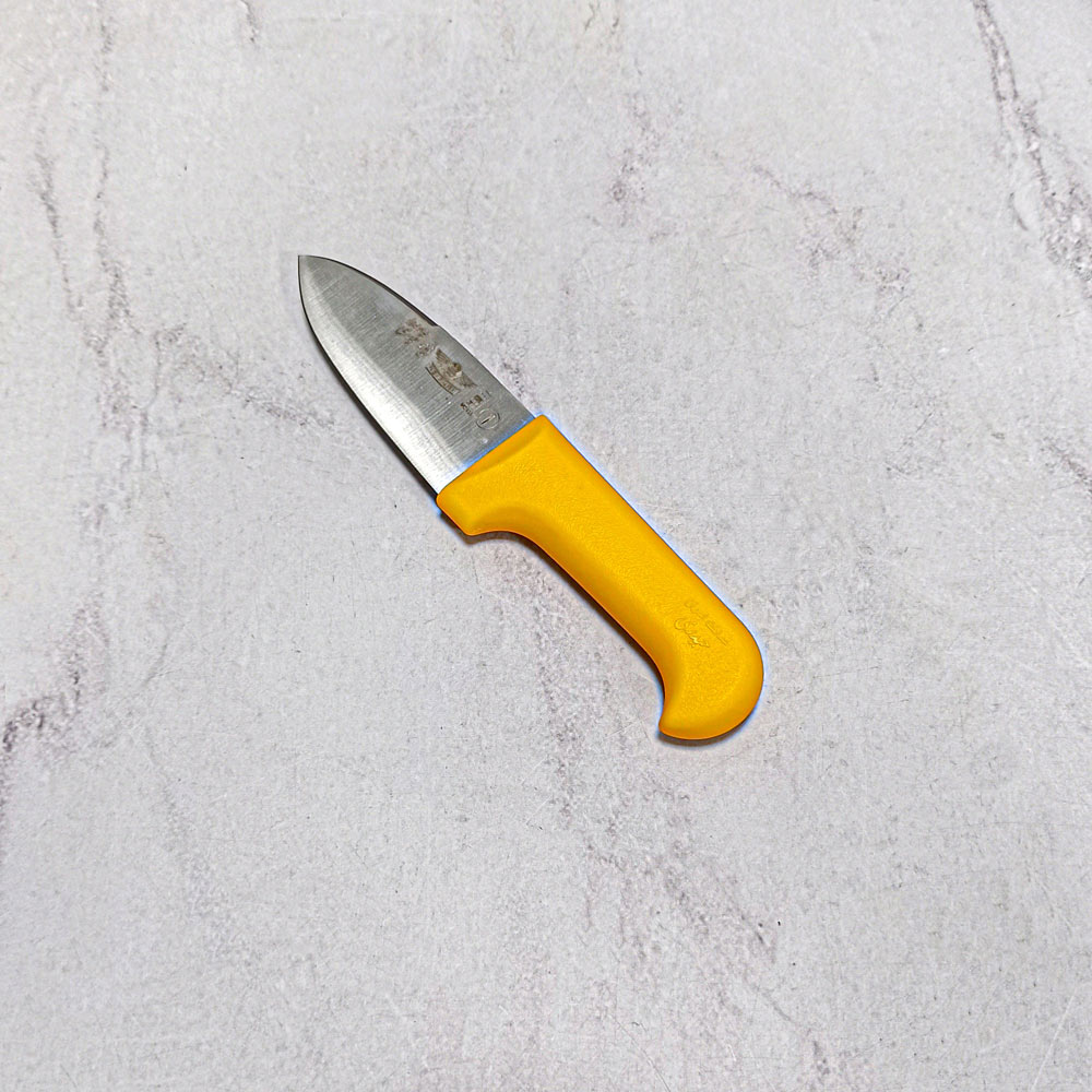 کارد سلاخی 1 دسته زرد حیدری 