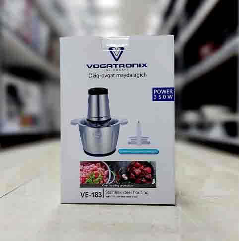 خردکن بدنه فلزی 3لیتر 350وات کدVE-183 ووگاترونیکس