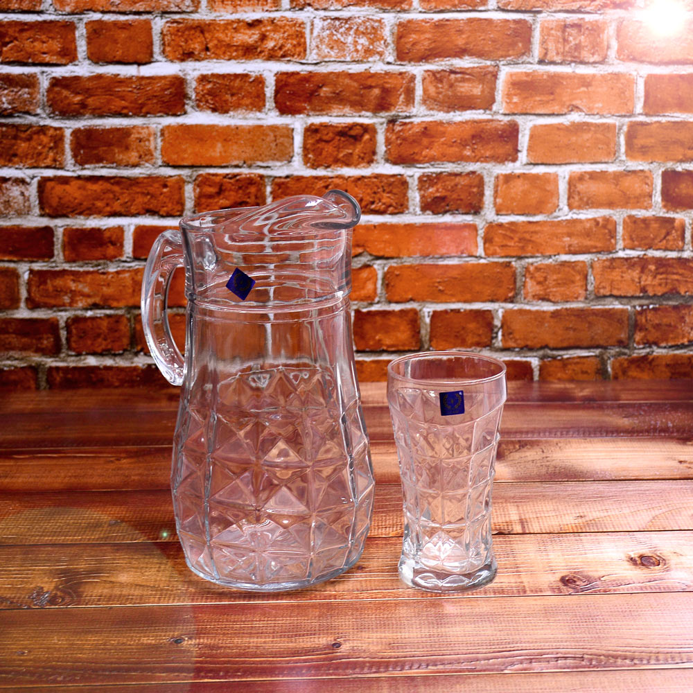 پارچ و لیوان آکوامارین کادو نوری تازه