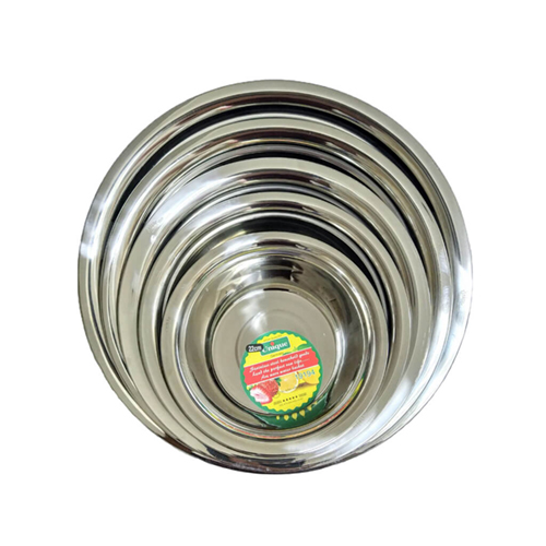 ست لگن 5تکه استیل یونیک 