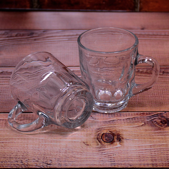 نیم لیوان دسته دار عینکی کادو کاوه