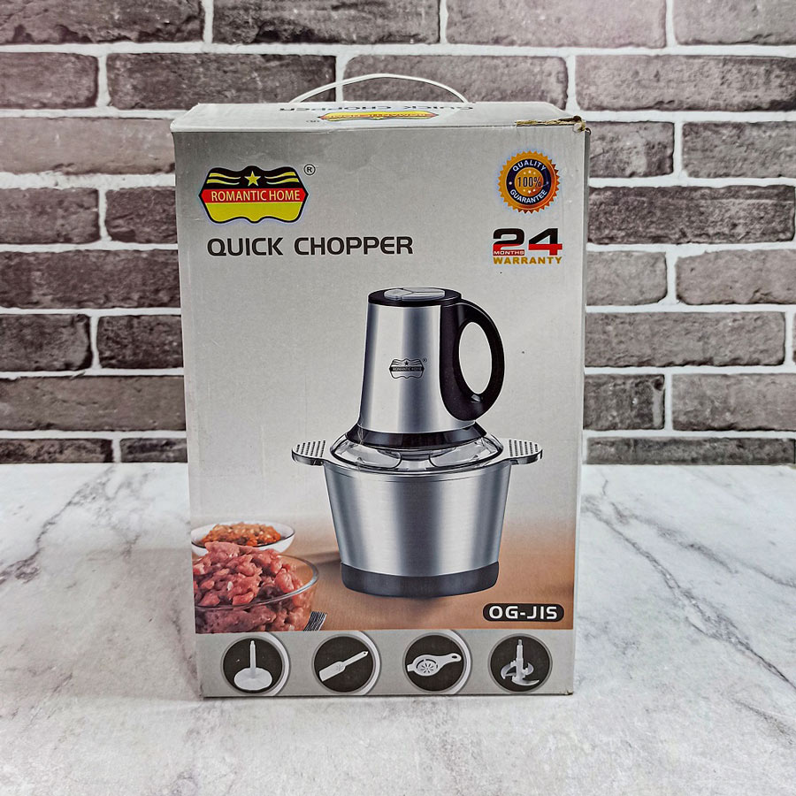 خردکن بدنه فلزی 3لیتر 600وات کدOG-JIS رومانتیک هوم 