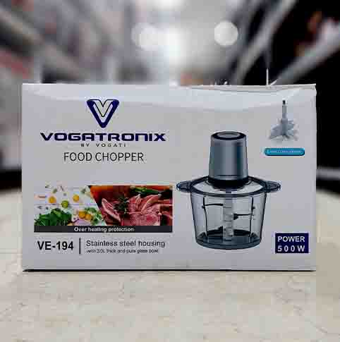 خردکن شیشه ای 3لیتر 500وات کدVE-194 ووگاتی