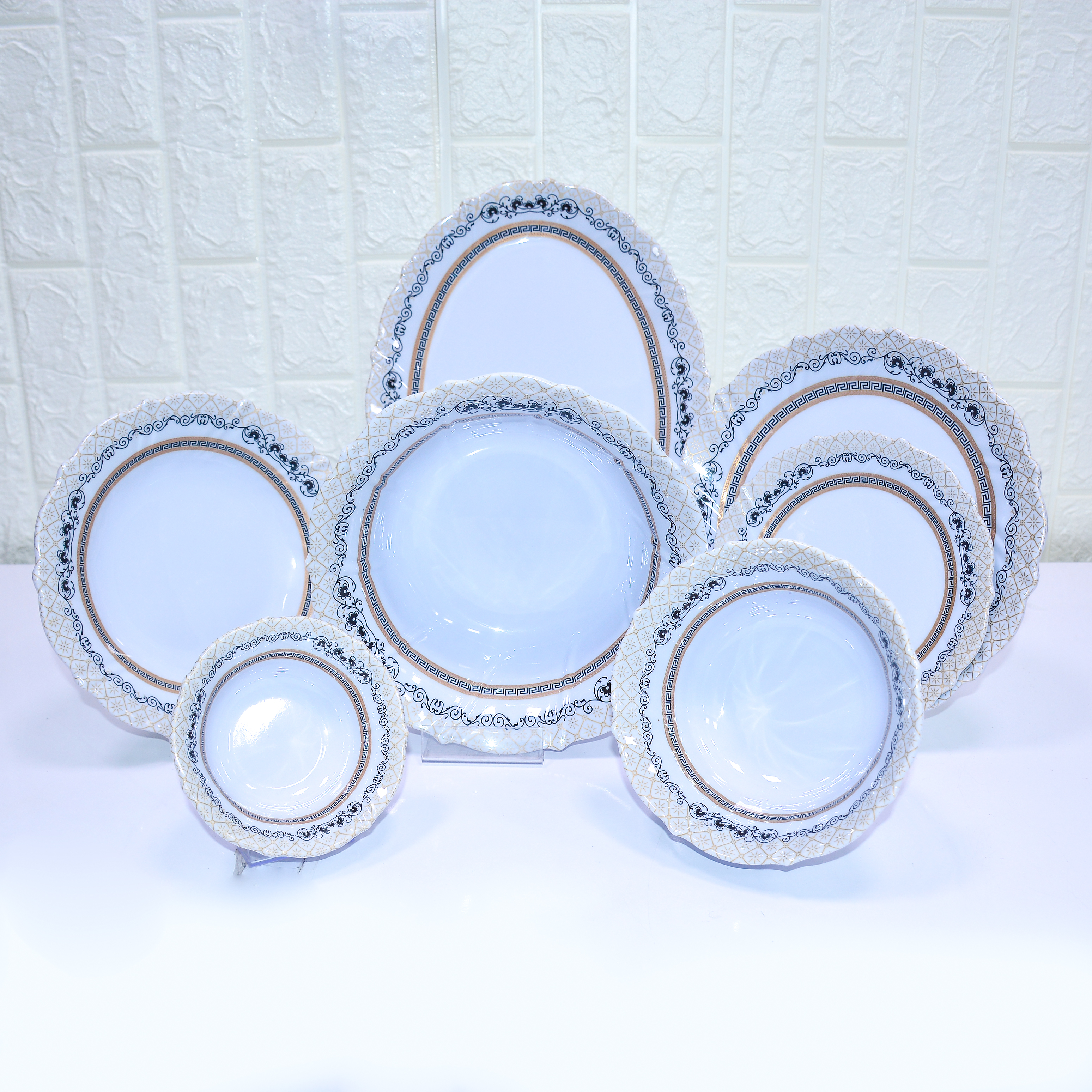 سرویس ملامین 33پارچه برجسته اوپال جام سلنا ورساچ