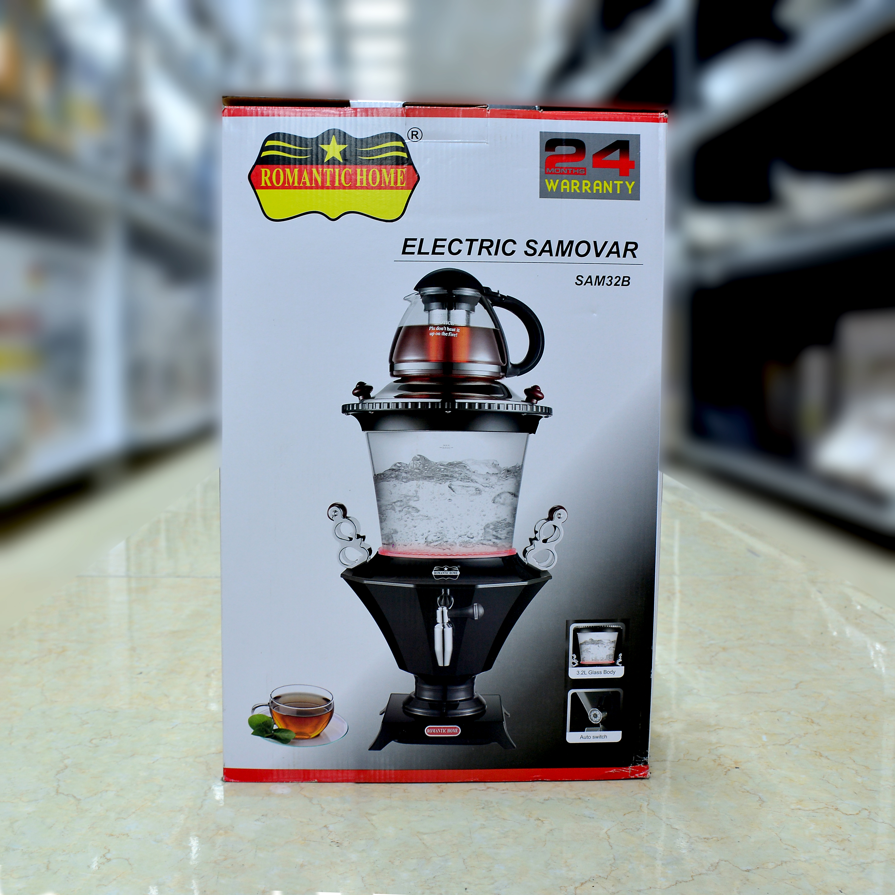 سماور برقی 2300وات کدSAM32 رومانتیک