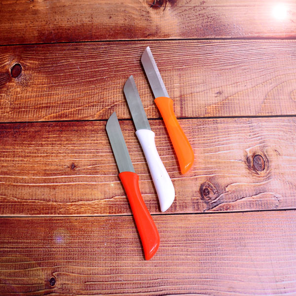 کارد تیغه کوتاه اره ای فله رنگ جور سولینگن(60عددی)