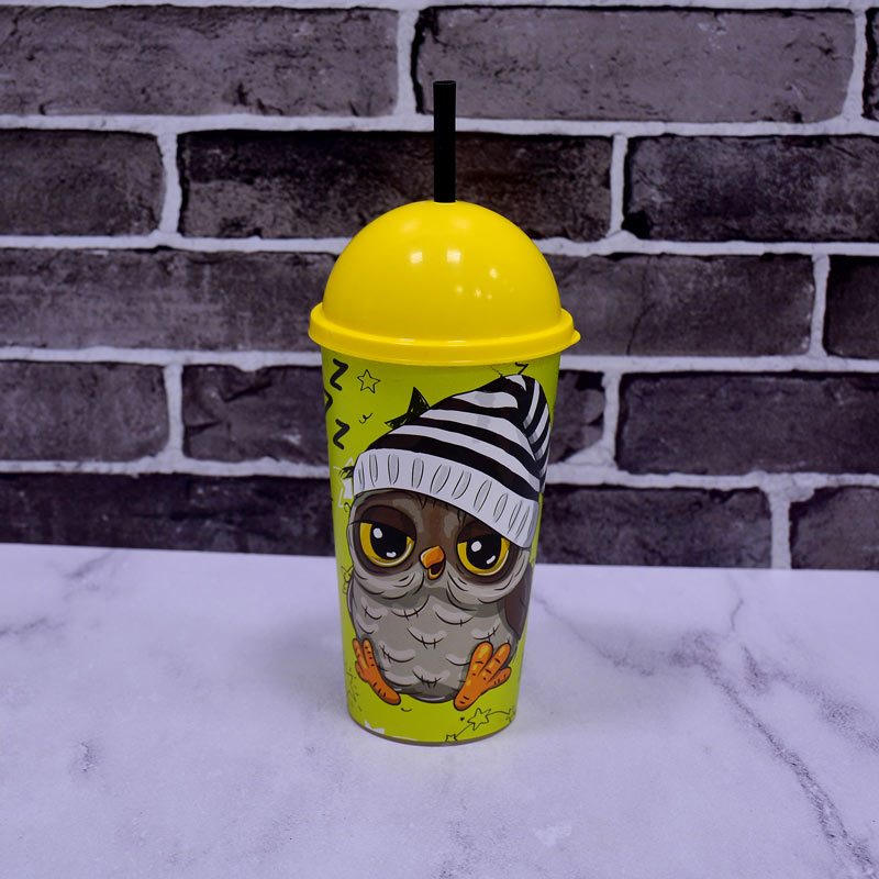 لیوان اسموتی نی دار 650میل او استایل