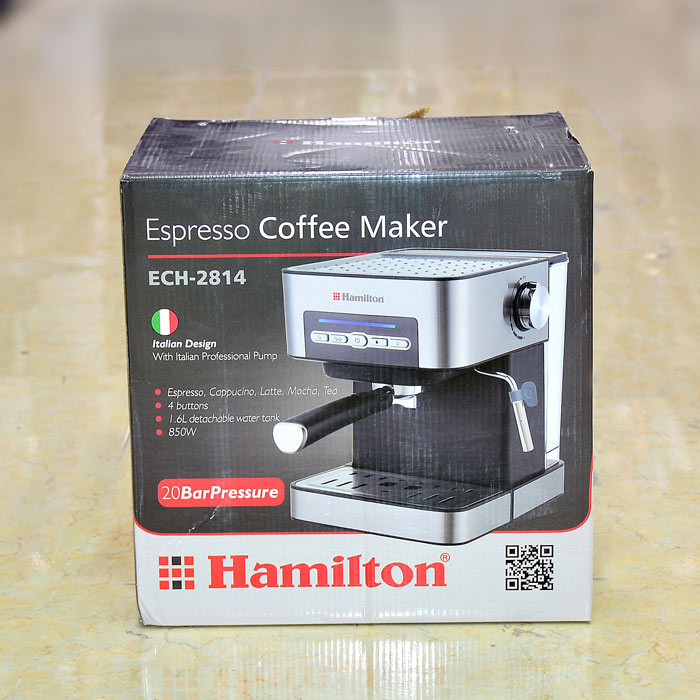 اسپرسو ساز 20بار 850وات کد2814 همیلتون