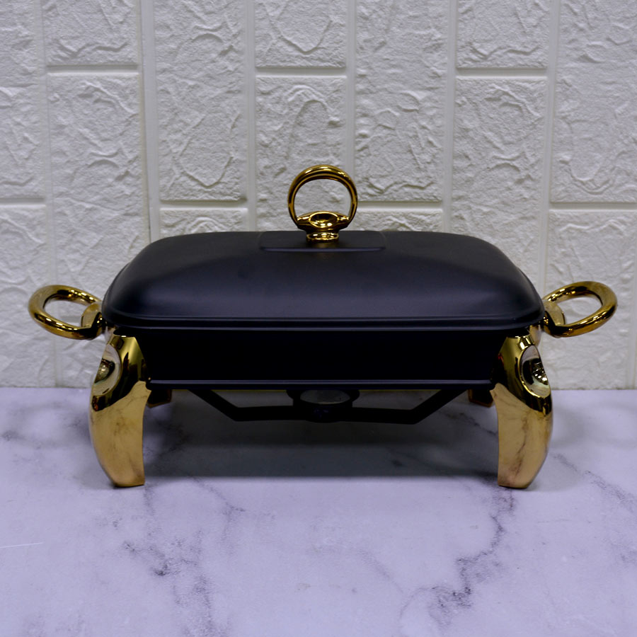 سوفله مستطیل کوچک مشکی طلایی C13320SG سامسونیا