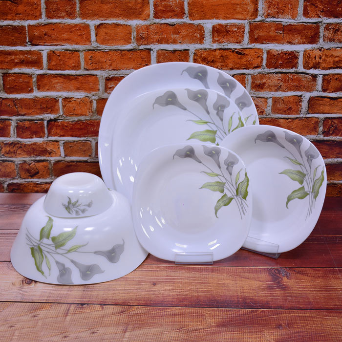 26پارچه شیپوری طوسی ساده آرکوپال