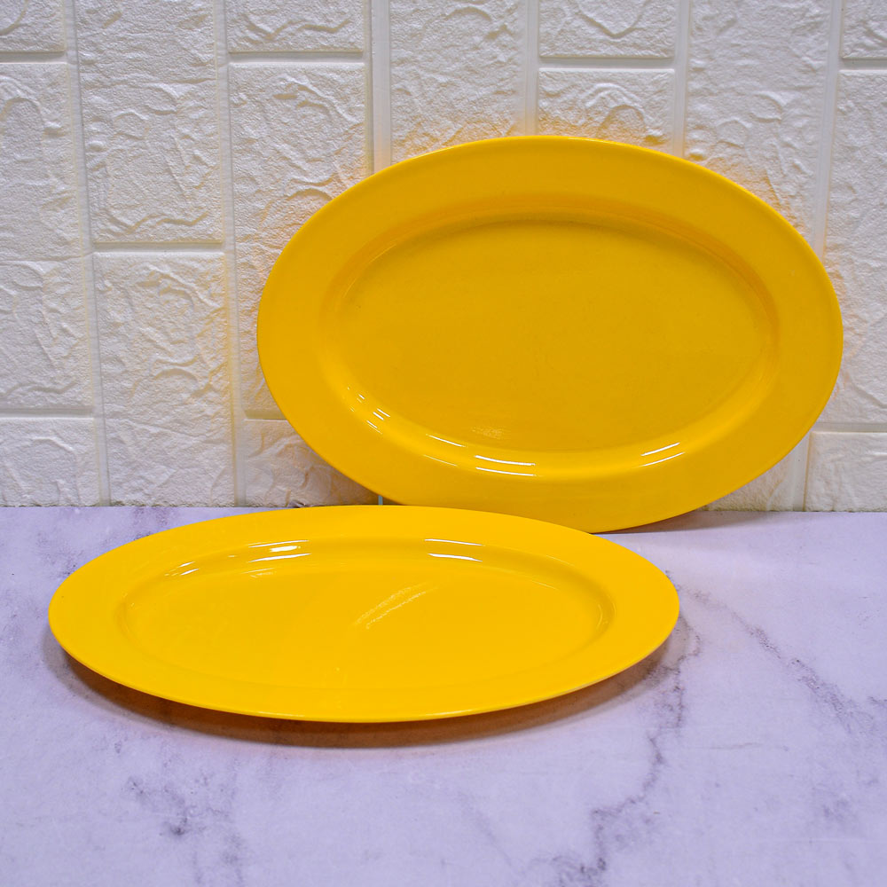 دیس متوسط برنج بیضی کد 231 ملامین زرد