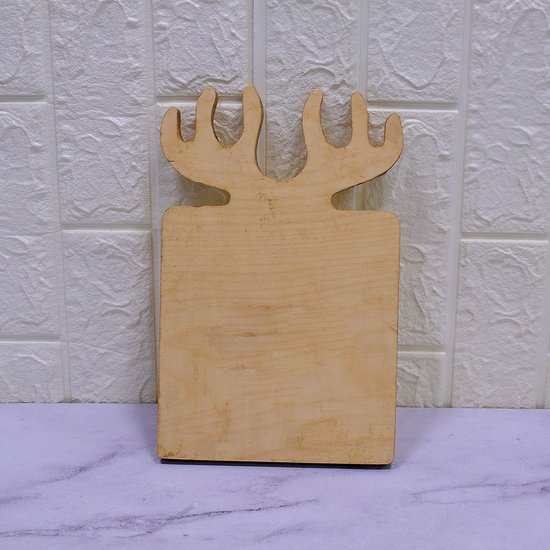 تخته سرو مربع شاخ گوزن متوسط چوب پلی وود