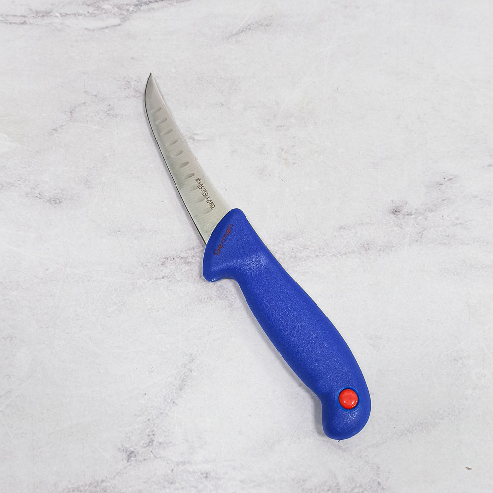 کارد آشپزخانه تیغه راه راه کوتاه کد 957