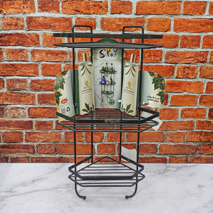 سه گوش حمام دو طبقه الماس استاتیک ایده سازان S206