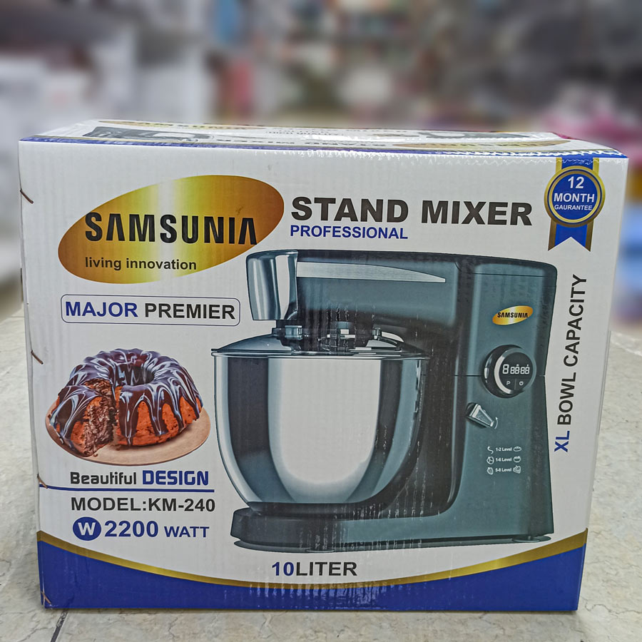 همزن کاسه ای 2400وات کد240 سامسونیا