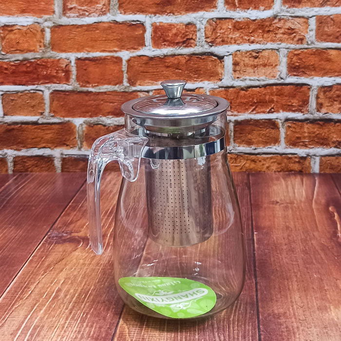 قوری پیرکس صافی دار 900میل لاکچری