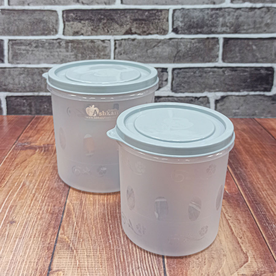 سرویس جا حبوباتی گرد اپل تاپ (2عددی ) اشکان