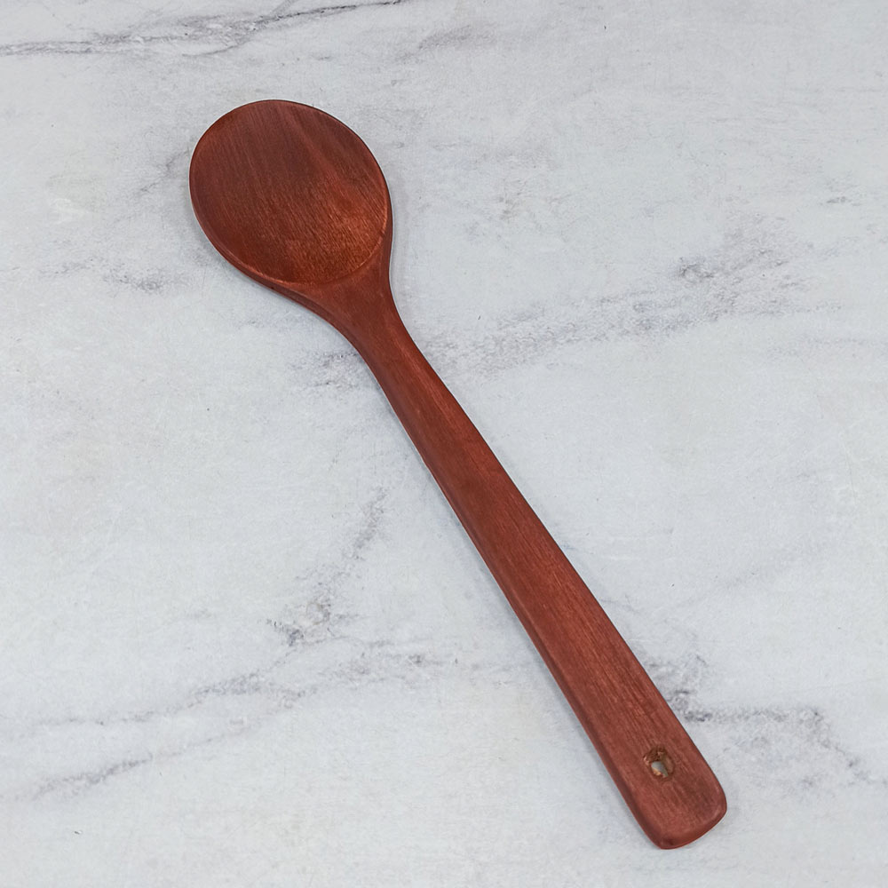 قاشق چوبی دسته بلند قهوه ای 11-300