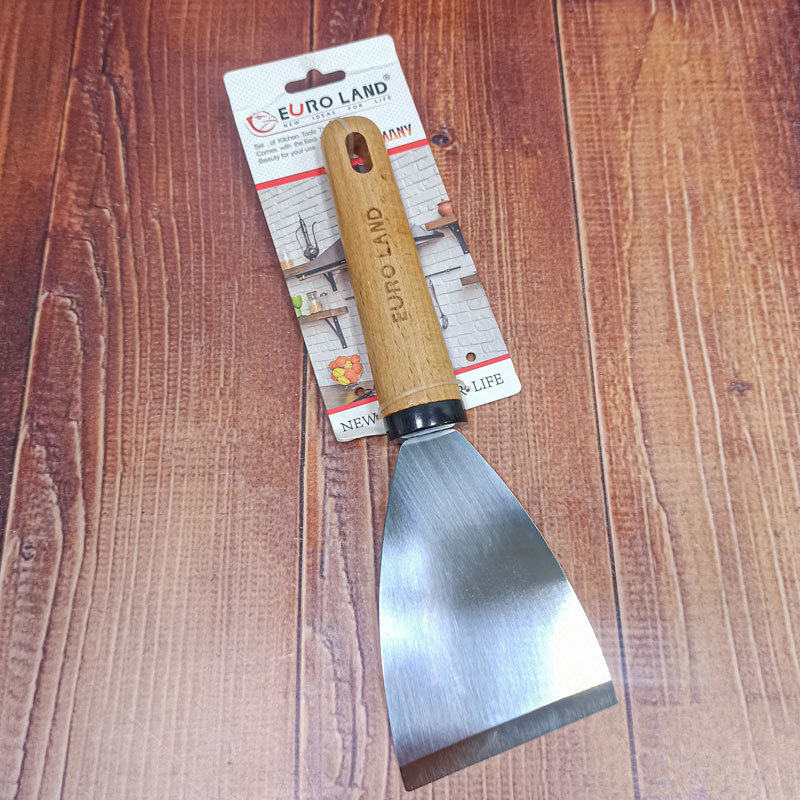 کاردک دسته چوبی تیغه صاف یورولند