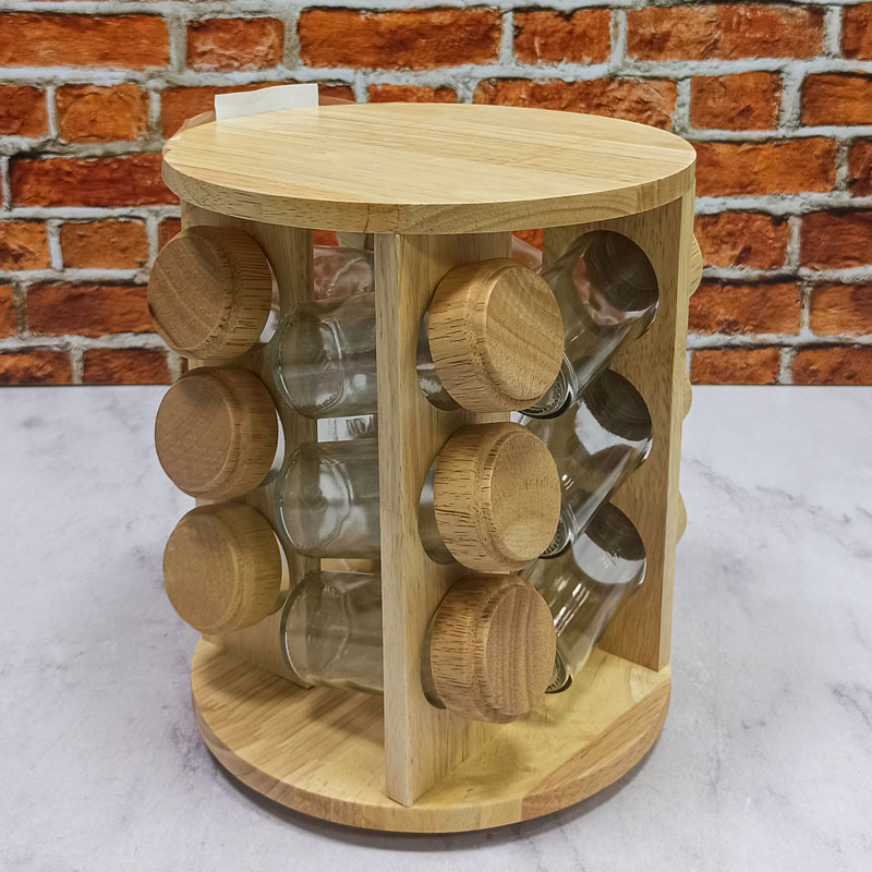 جا ادویه 12تایی چوبی کد15-326 شنگیا