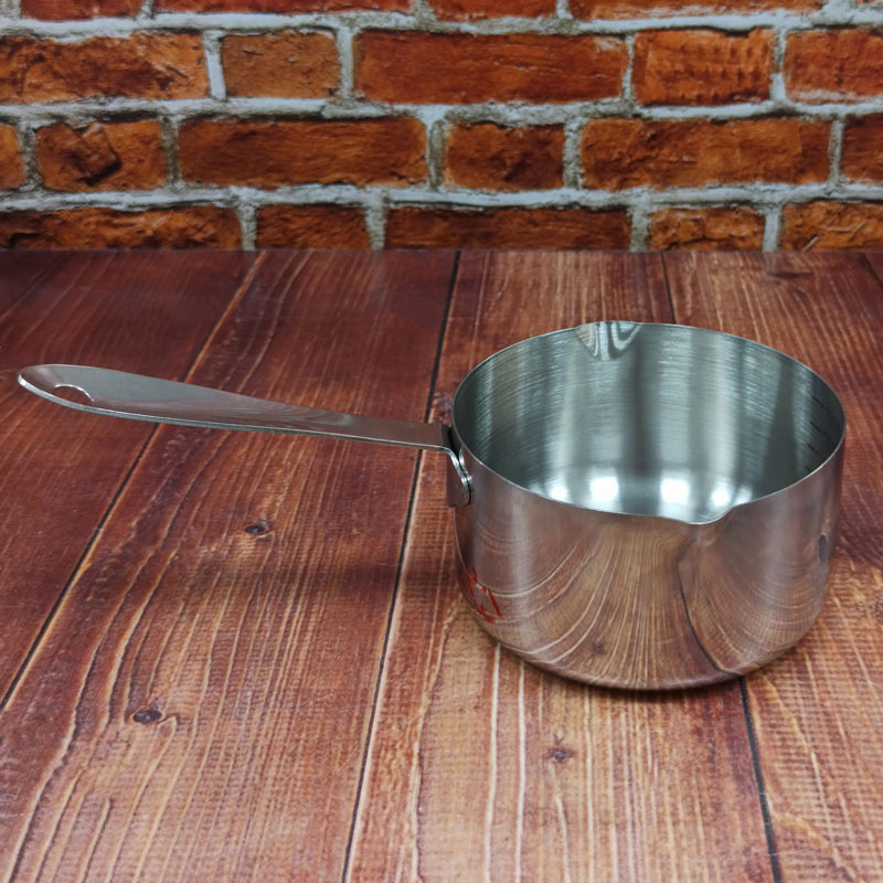 شیرجوش 600میل دسته استیل 25-67