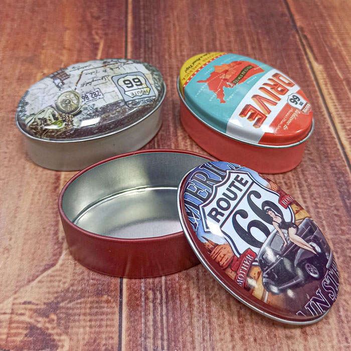 قوطی فانتزی بیضی