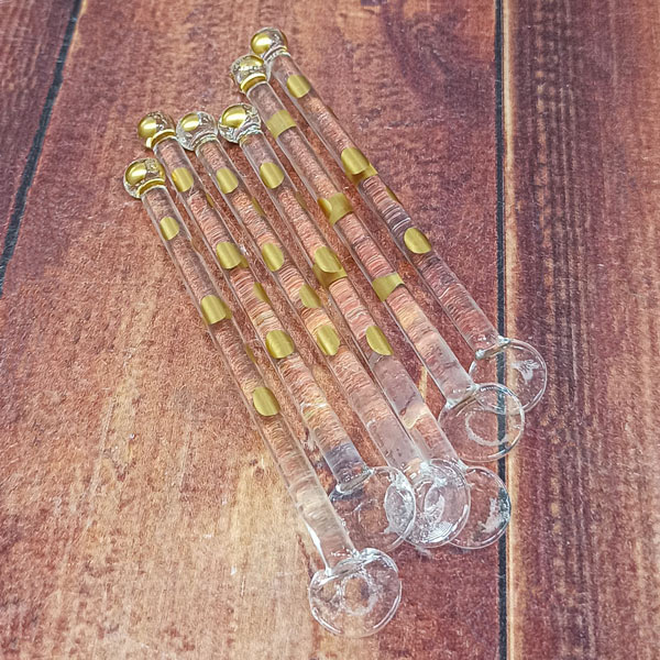 قاشق چای توپی طلایی سعادت 