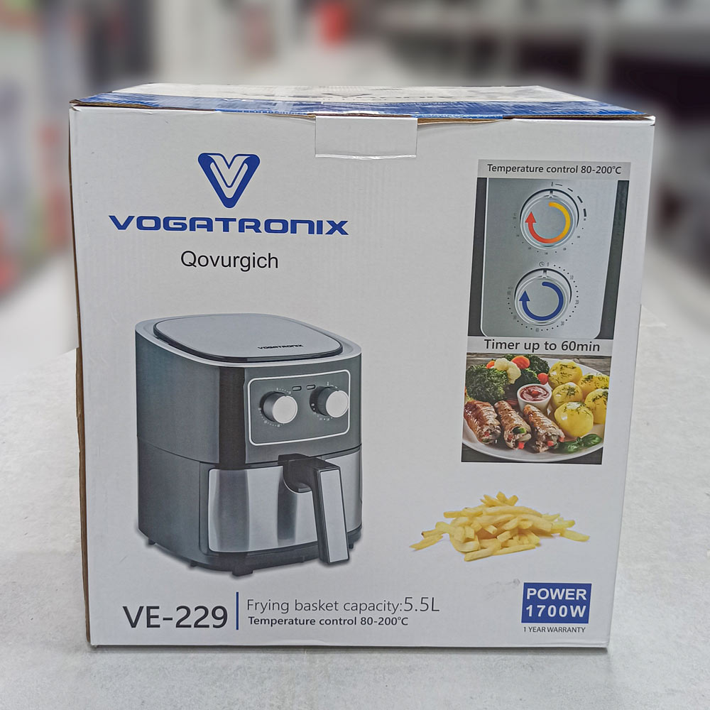 سرخ کن 5/5لیتر 1700وات کدVE-229 ووگاتی