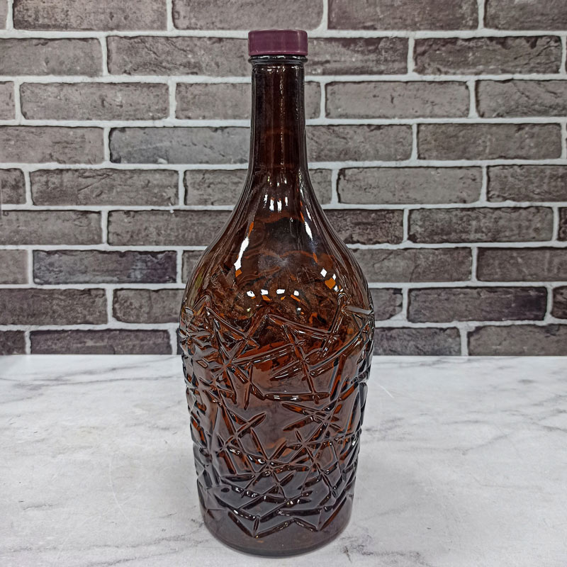 بطری درسا 3لیتر قهوه ای شیشه گران