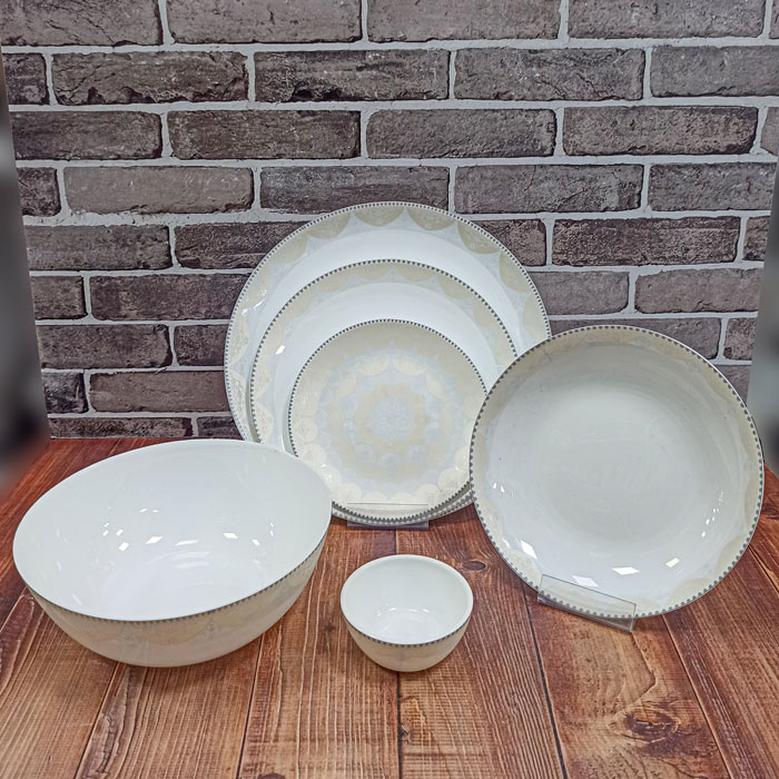 26پارچه الیزابت لوستر کرم آرکوپال MG