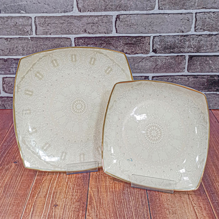 سرویس 36پارچه نیوبن سیاتل کیمیا رزگلد چینی ایزابل