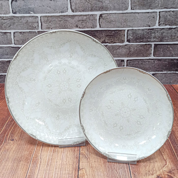 سرویس 30پارچه هرمس طرح آریانا پلاتین 927a