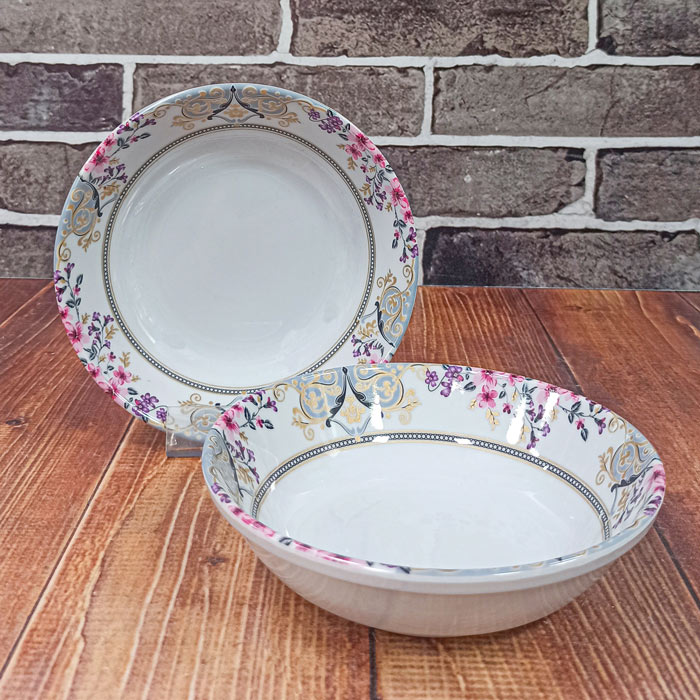 کاسه خورشت خوری بزرگ شکوفه کد257 ملامین