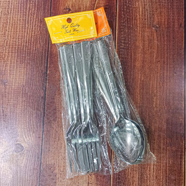 قاشق و چنگال غذا خوری جعبه ای طرح هخامنش یونیک