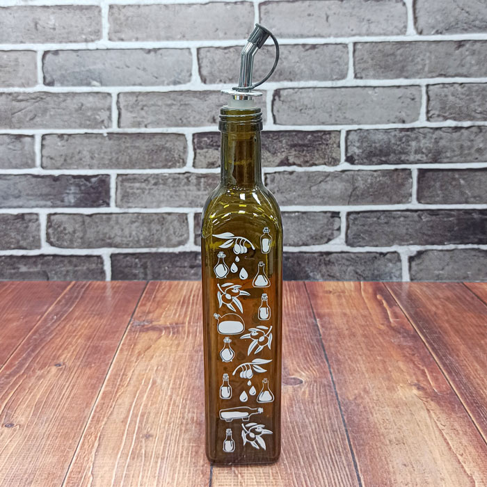 بطری روغن مایا کروم شیشه گران