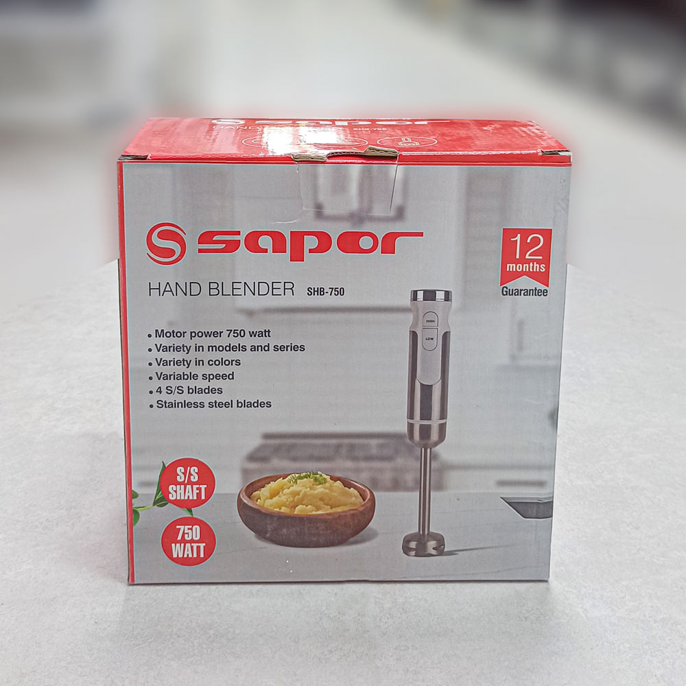 گوشت کوب برقی استیل سفید مدل750ساپر