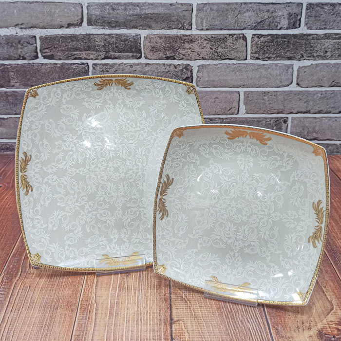 سرویس 30پارچه 3گوش آوش گل2060چینی پردیس