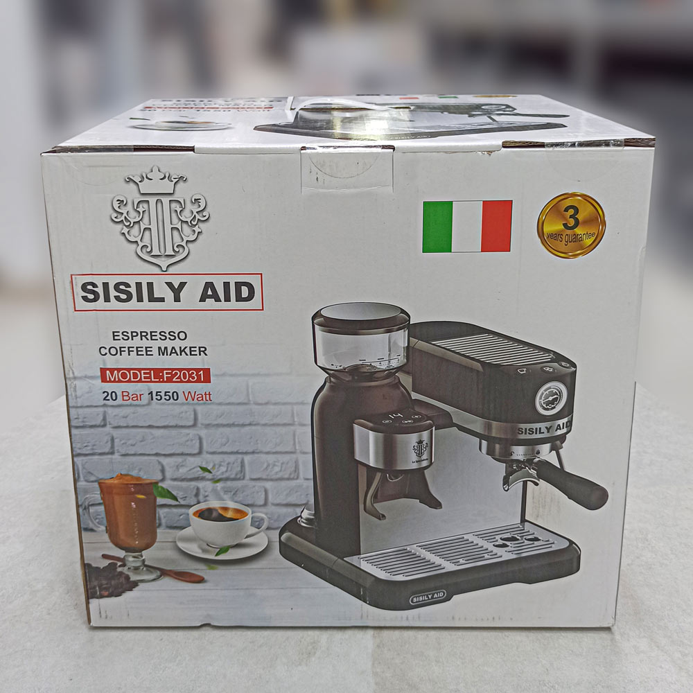 اسپرسو ساز 20بار 1550وات کد2031سیسیلی