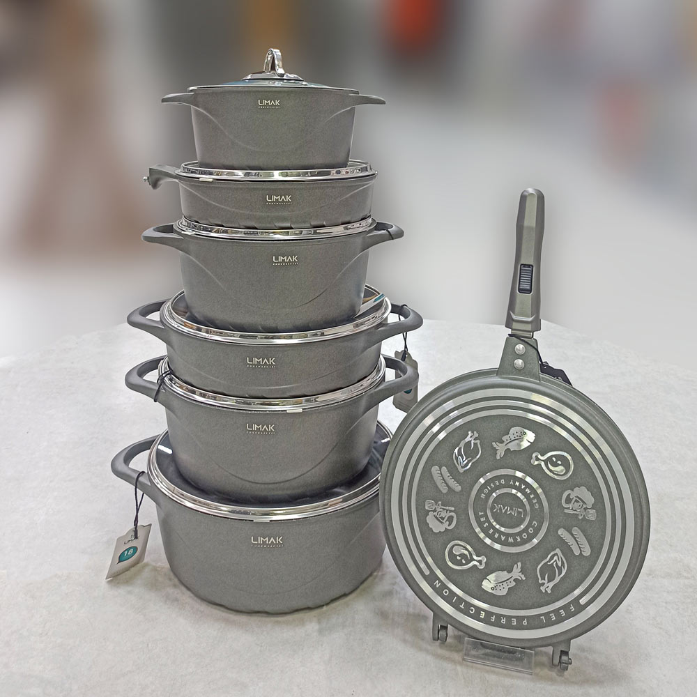 قابلمه 14پارچه طرح ایتالیا طوسی لیماک