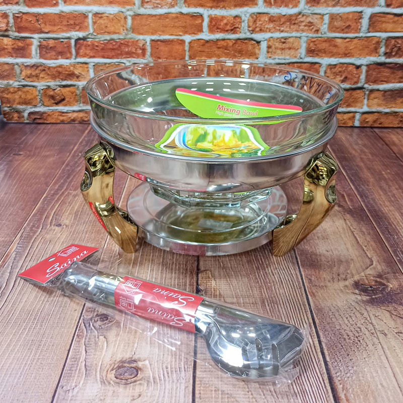 سوفله مستطیل بزرگ دسته ونیز یراق طلایی کد13130 لیماک