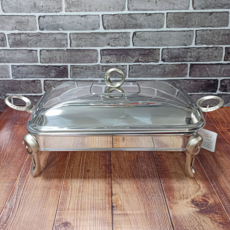 سوفله مستطیل بزرگ حلقه نگین یراق نقره 13188 لیماک